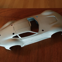 Mercedes Benz Vision GT 1:32 Slot Car 85mm wheelbase - Thumbnail 1