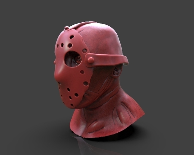 ​Jason Voorhes Bust 3D Print 234261