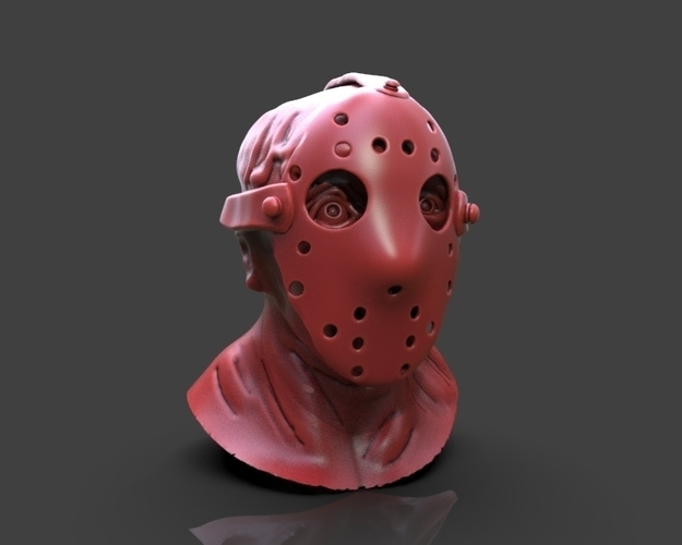 ​Jason Voorhes Bust 3D Print 234268