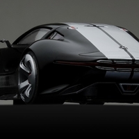 Mercedes Benz Vision GT 1:32 Slot Car 85mm wheelbase - Thumbnail 5