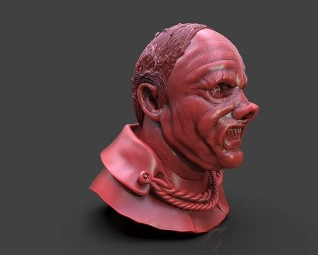 ​Phantom Of The Opera Bust 3D Print 234326