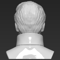 Elvis Presley bust 3D printing ready stl obj - Thumbnail 5