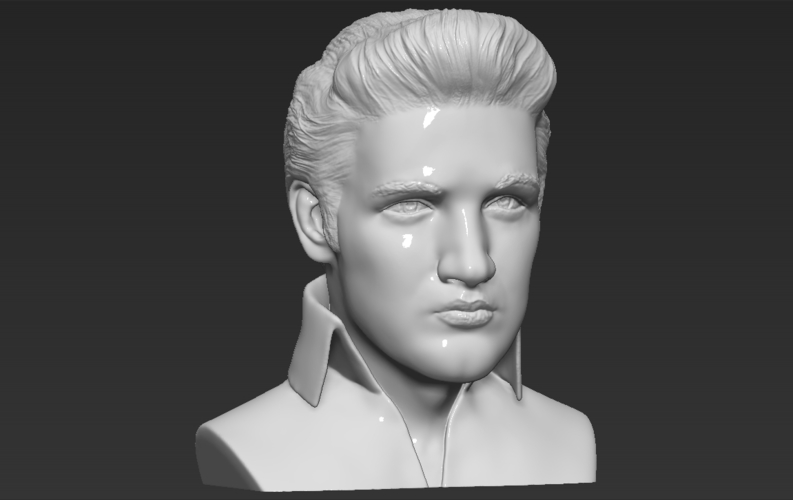 Elvis Presley bust 3D printing ready stl obj 3D Print 234353