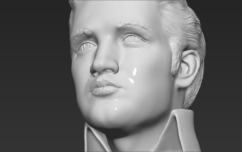 Elvis Presley bust 3D printing ready stl obj 3D Print 234359