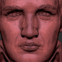 Elvis Presley bust 3D printing ready stl obj - Thumbnail 16