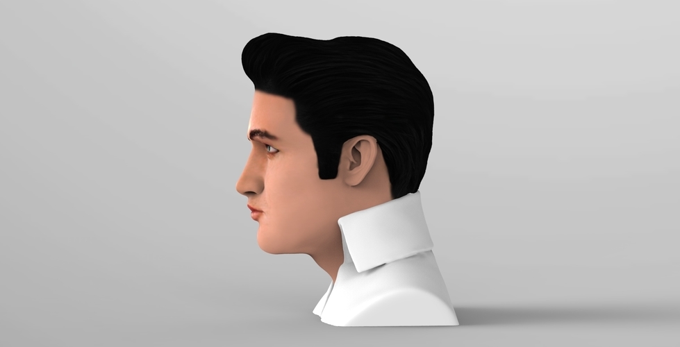 Elvis Presley bust ready for full color 3D printing 3D Print 234366
