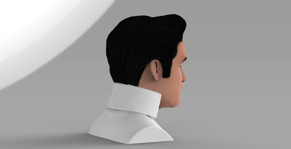 Elvis Presley bust ready for full color 3D printing 3D Print 234367
