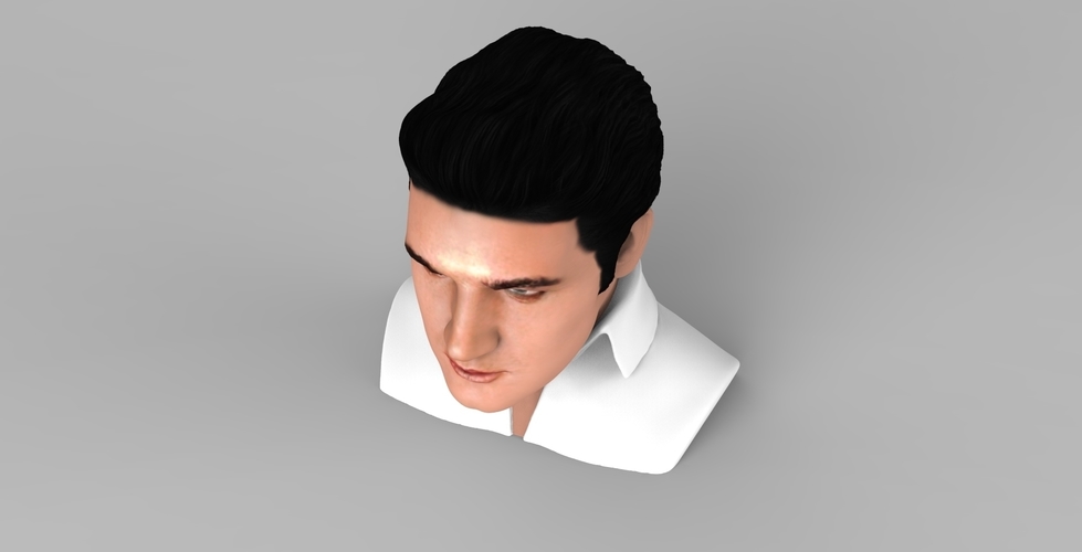 Elvis Presley bust ready for full color 3D printing 3D Print 234370