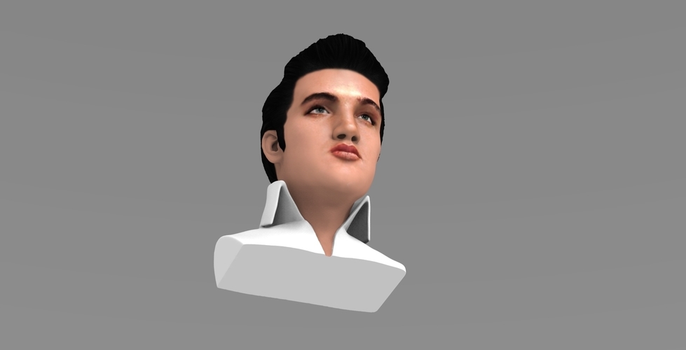 Elvis Presley bust ready for full color 3D printing 3D Print 234373