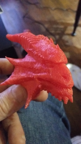 Dragon Head 3D Print 234389