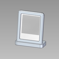 Small Polaroid Frame 3D Printing 234419