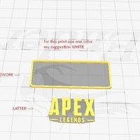 Apex Legends Keychain (3 parts) - Thumbnail 2
