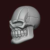 Skull stylized - Thumbnail 2