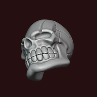 Skull stylized - Thumbnail 8