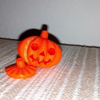 Small PLA Halloween pumpkin 3D Printing 234493