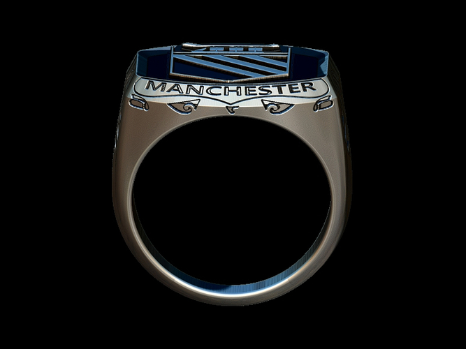Manchester United vintage ring 3D Print 234500