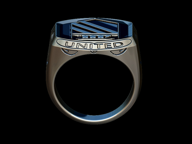 Manchester United vintage ring 3D Print 234502