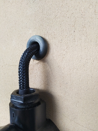 Industrial Style Wire Grommet 3D Print 234528