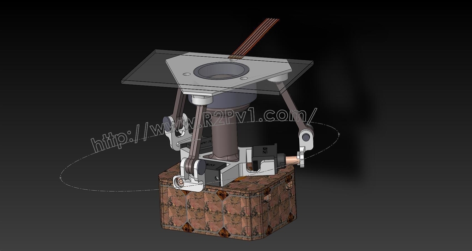 miniServo Balance Table 3D Print 234555