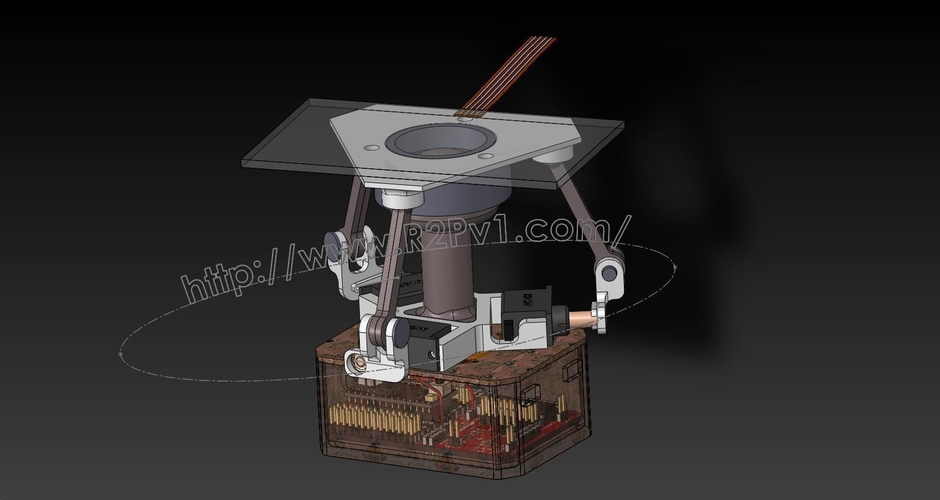 miniServo Balance Table 3D Print 234556