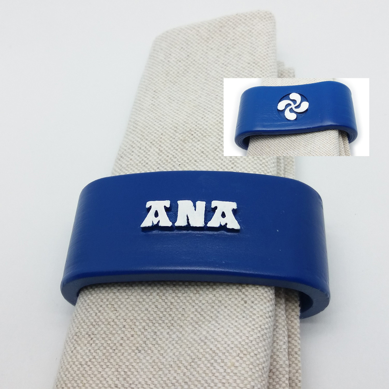 ANA 3D Napkin Ring with lauburu