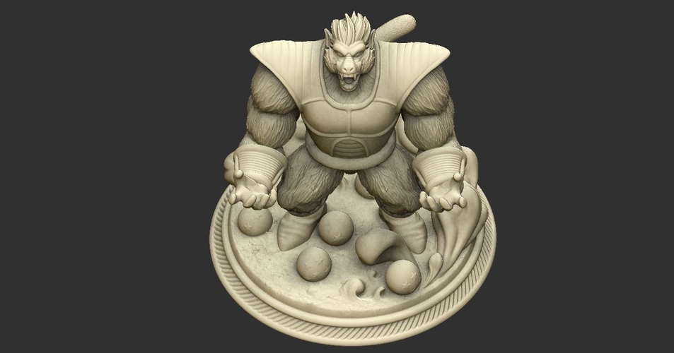 Oozaru Vegeta - Dragon ball 3D print model 3D Print 234613