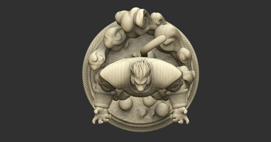Oozaru Vegeta - Dragon ball 3D print model 3D Print 234614