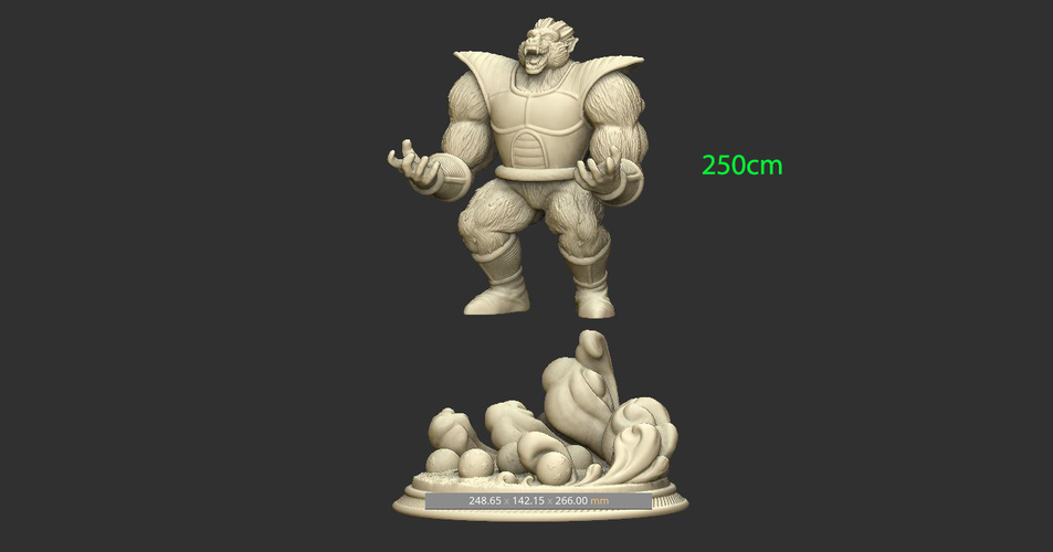 Oozaru Vegeta - Dragon ball 3D print model 3D Print 234615