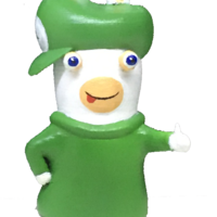 Small Rabbid Luigi 3D Printing 234630