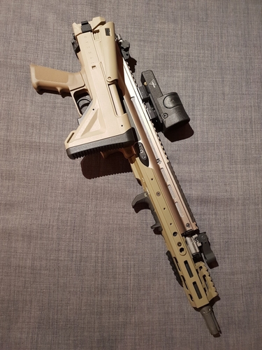 3D Printed The UGG boot Killer - ICS ACR Stock Adapter for SCAR by ...