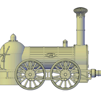 1836 Bury goods locomotive - Thumbnail 4