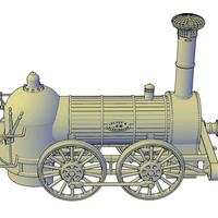 1836 Bury goods locomotive - Thumbnail 5
