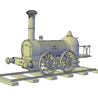 1836 Bury goods locomotive - Thumbnail 10