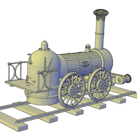 1836 Bury goods locomotive - Thumbnail 11