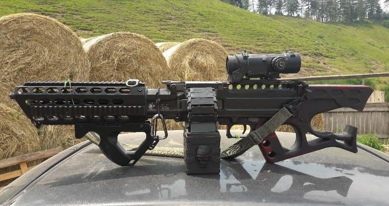 LMG Stoner ARES handguard