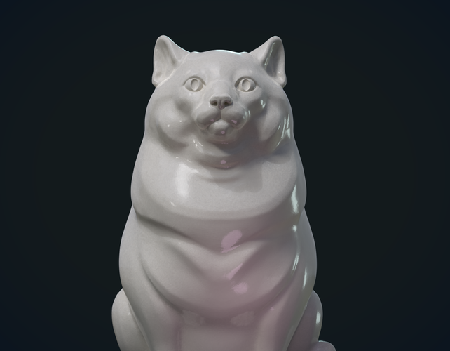 Fat Cat 3D Print 234701