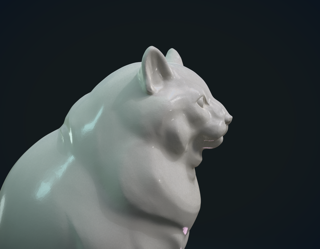Fat Cat 3D Print 234702