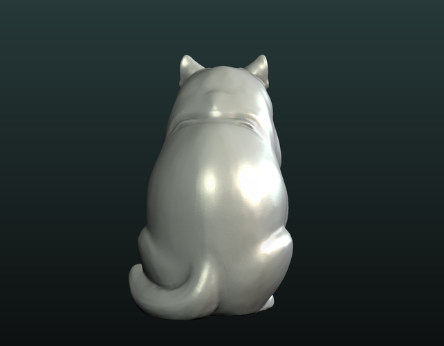 Fat Cat 3D Print 234711