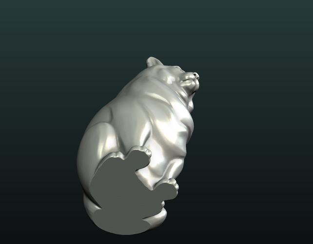 Fat Cat 3D Print 234712