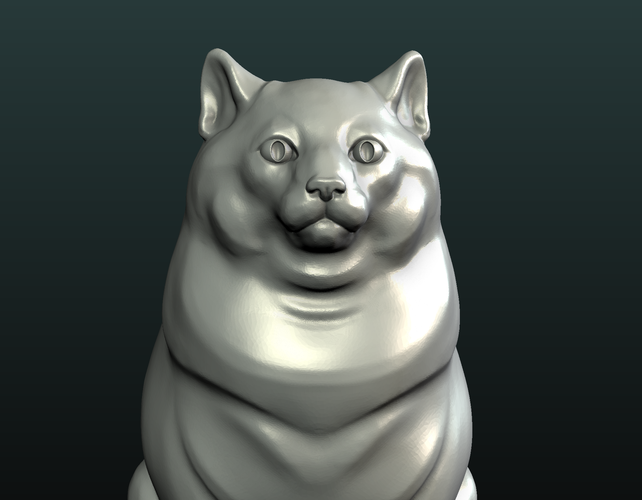 Fat Cat 3D Print 234714