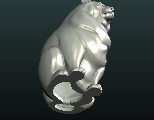 Fat Cat 3D Print 234718