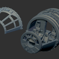 Millennium Falcon Cockpit-read description for directions - Thumbnail 2