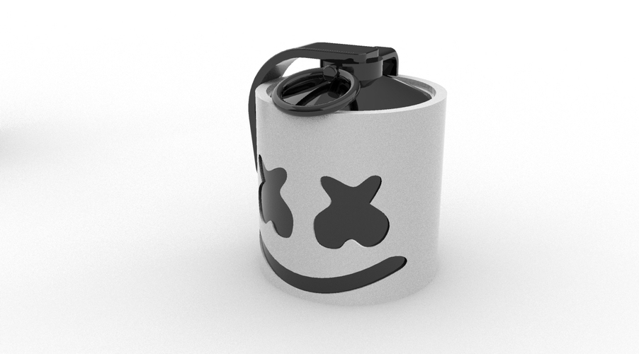 Fortnite Marshmello grenade 3D Print 234830