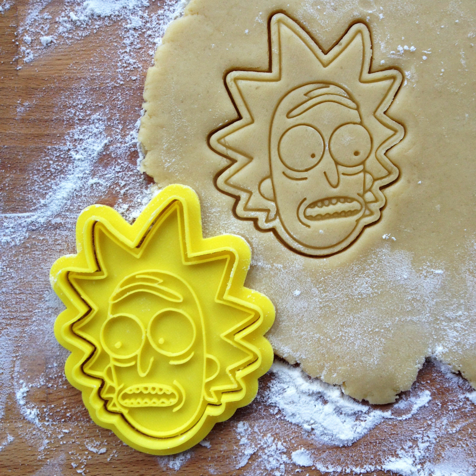 fjendtlighed Sygeplejeskole Lake Taupo 3D Printed Rick and Morty | Rick cookie cutter by Roxen | Pinshape