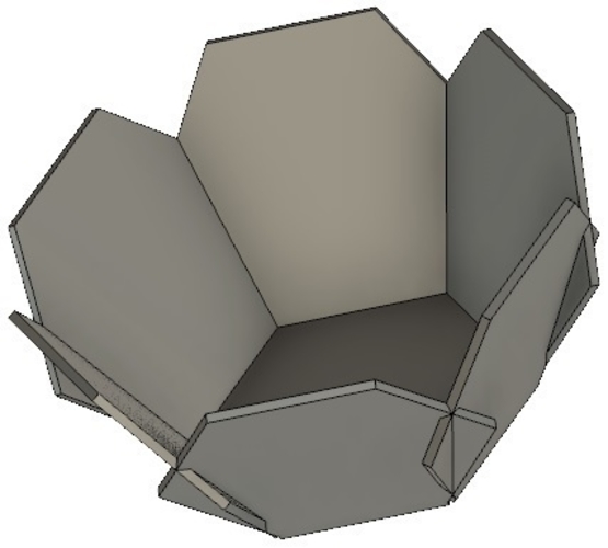 Vase hexagon planter 3D Print 234869