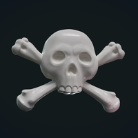 Simple Skull Relief - Thumbnail 2