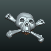 Simple Skull Relief - Thumbnail 7