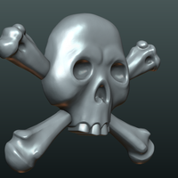 Simple Skull Relief - Thumbnail 8