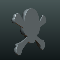 Simple Skull Relief - Thumbnail 11