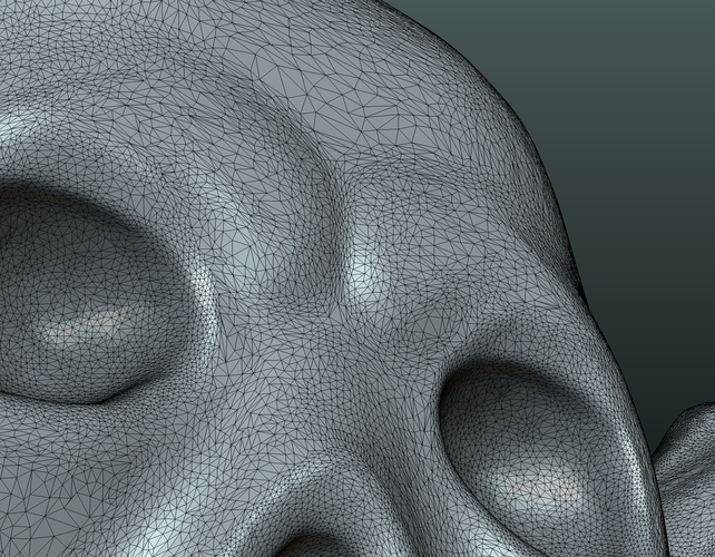 Simple Skull Relief 3D Print 234903